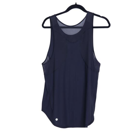 LULULEMON Sleeveless Mesh Sculpt Tank II Black Relaxed Running Active Women's 10 - Picture 2 of 5